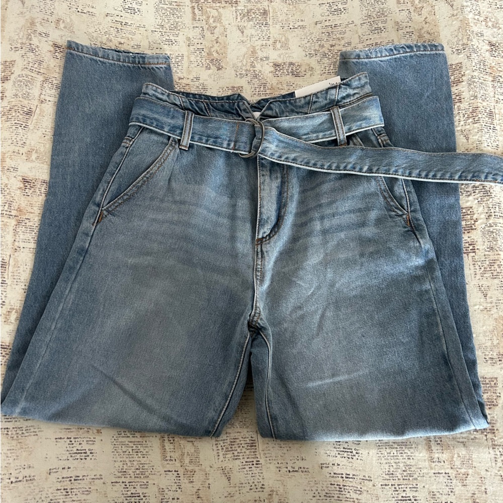 Kan Can high waist mom jeans new with tags size 1